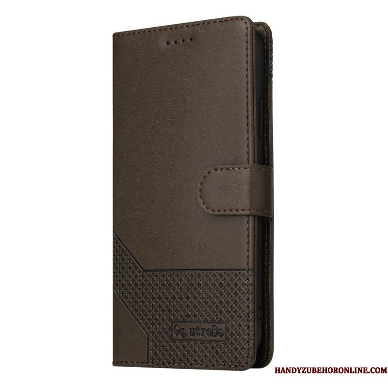 Folio-hoesje voor Xiaomi Redmi Note 10 Pro Ledereffect Gq.utrobe