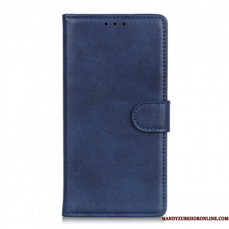 Folio-hoesje voor Xiaomi Redmi Note 10 Pro Retro Mat Leereffect