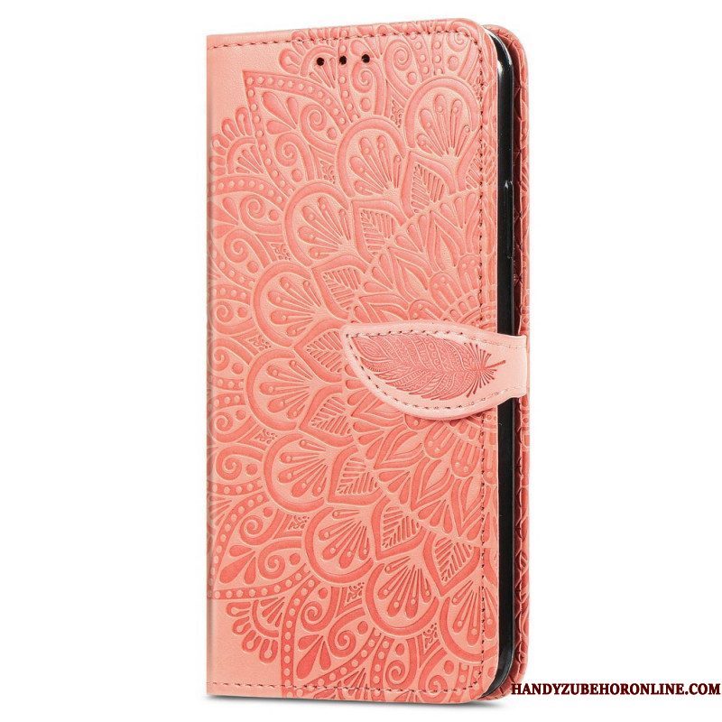 Folio-hoesje voor Xiaomi Redmi Note 11 / 11S Stammen Bladeren