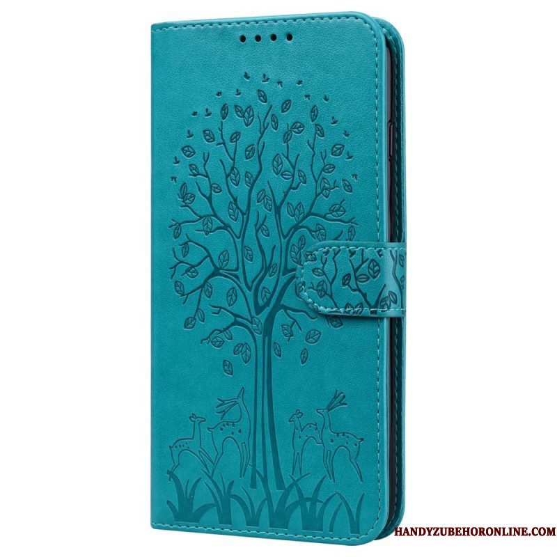 Folio-hoesje voor Xiaomi Redmi Note 11 Pro / 11 Pro 5G Boom En Herten