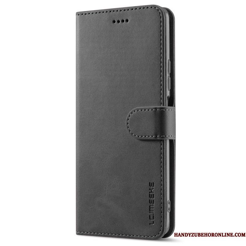 Folio-hoesje voor Xiaomi Redmi Note 11 Pro / 11 Pro 5G Lc.imeeke Ledereffect