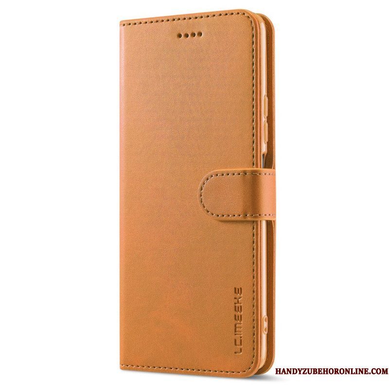 Folio-hoesje voor Xiaomi Redmi Note 11 Pro / 11 Pro 5G Lc.imeeke Ledereffect