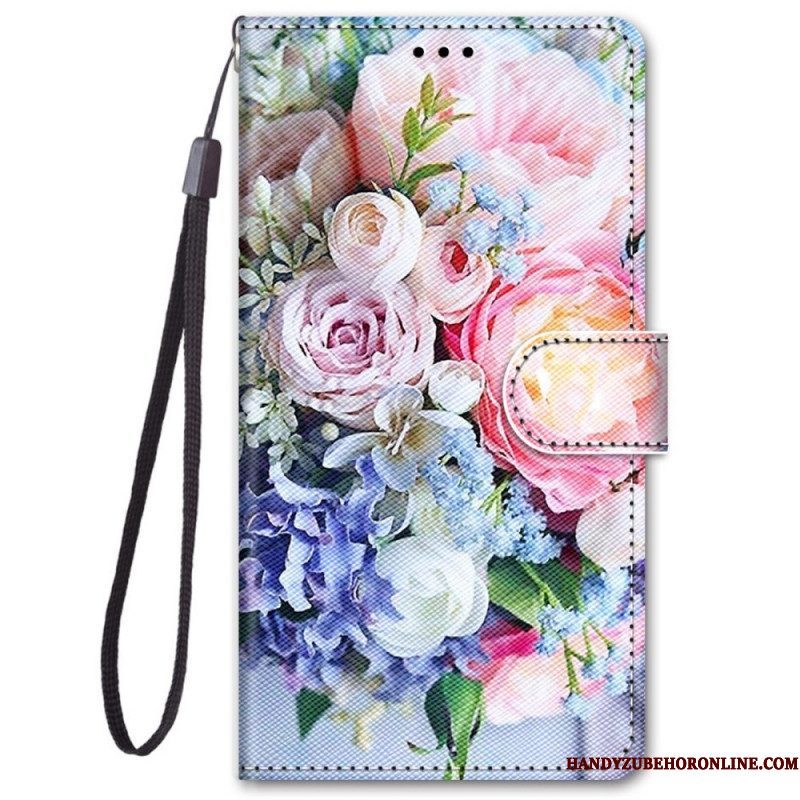 Folio-hoesje voor Xiaomi Redmi Note 11 Pro Plus 5G Bloemen Wonder