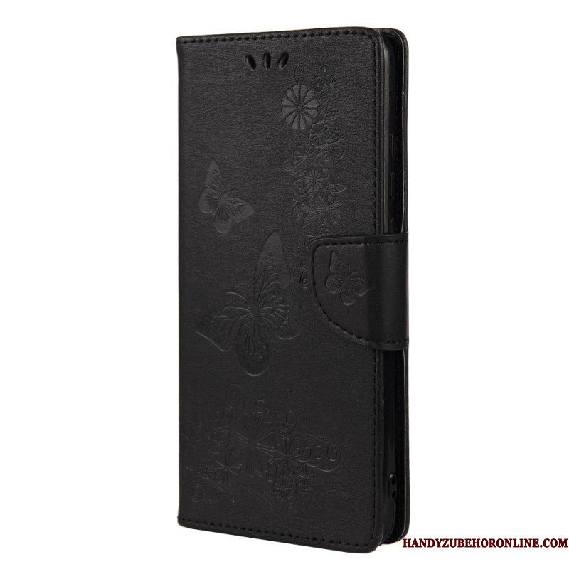 Folio-hoesje voor Xiaomi Redmi Note 11 Pro Plus 5G Vlinders