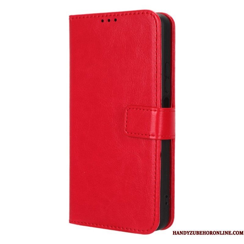 Folio-hoesje voor Xiaomi Redmi Note 12 4G Flitsend Kunstleer