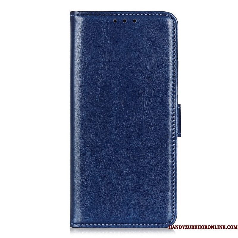 Folio-hoesje voor Xiaomi Redmi Note 12 4G Imitatie Lakleer