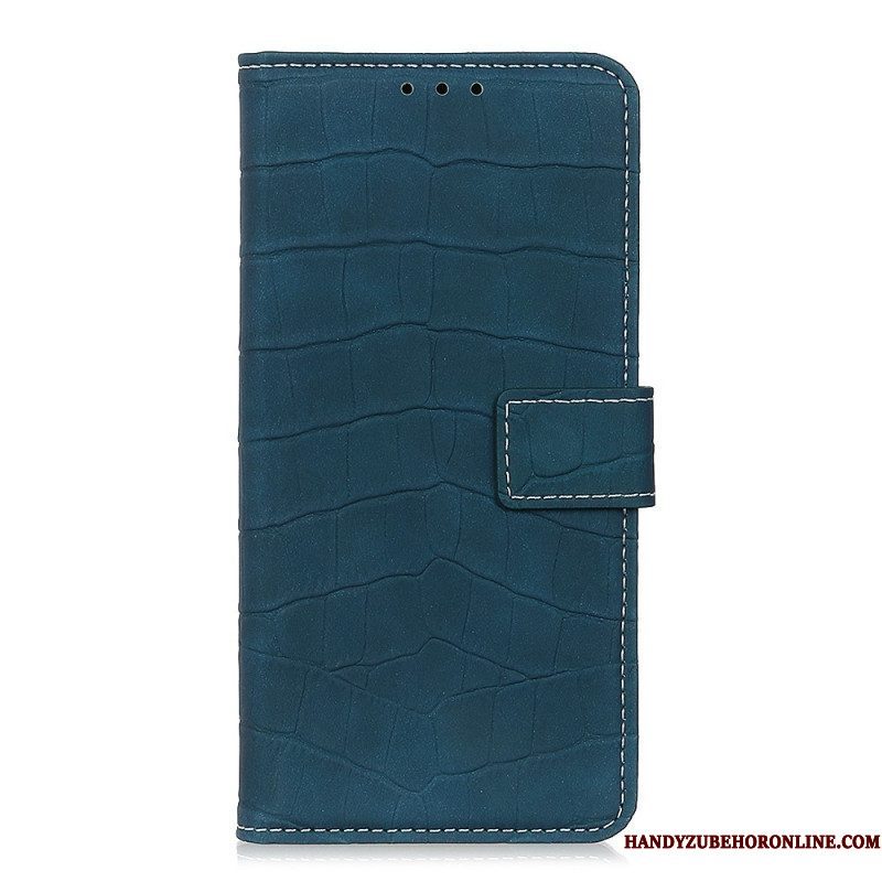 Folio-hoesje voor Xiaomi Redmi Note 12 4G Krokodil