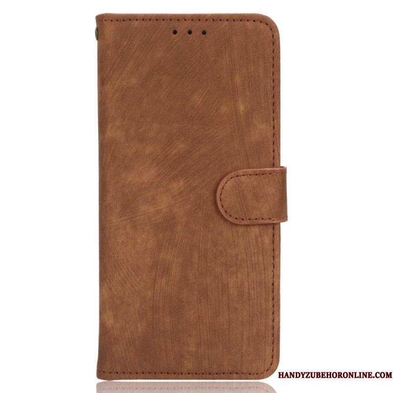 Folio-hoesje voor Xiaomi Redmi Note 12 4G Vintage Zichtbare Naden