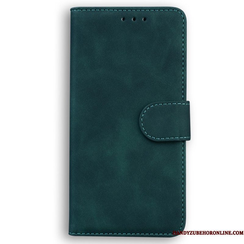 Folio-hoesje voor Xiaomi Redmi Note 12 5G Kunstleer Effen