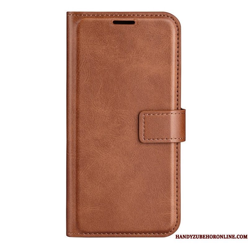 Folio-hoesje voor Xiaomi Redmi Note 12 5G Stijl Leer Kleur