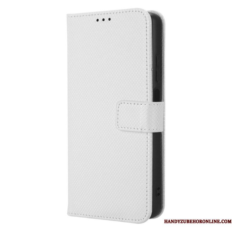 Folio-hoesje voor Xiaomi Redmi Note 12 Pro Plus Met Ketting Stijlvol Imitatieleer Met Bandjes