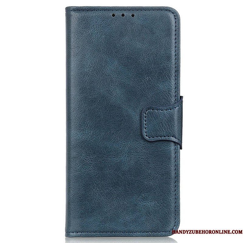 Folio-hoesje voor Xiaomi Redmi Note 12 Pro Stijl Lederen Gesp Omkeerbaar