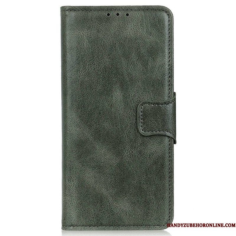 Folio-hoesje voor Xiaomi Redmi Note 12 Pro Stijl Lederen Gesp Omkeerbaar