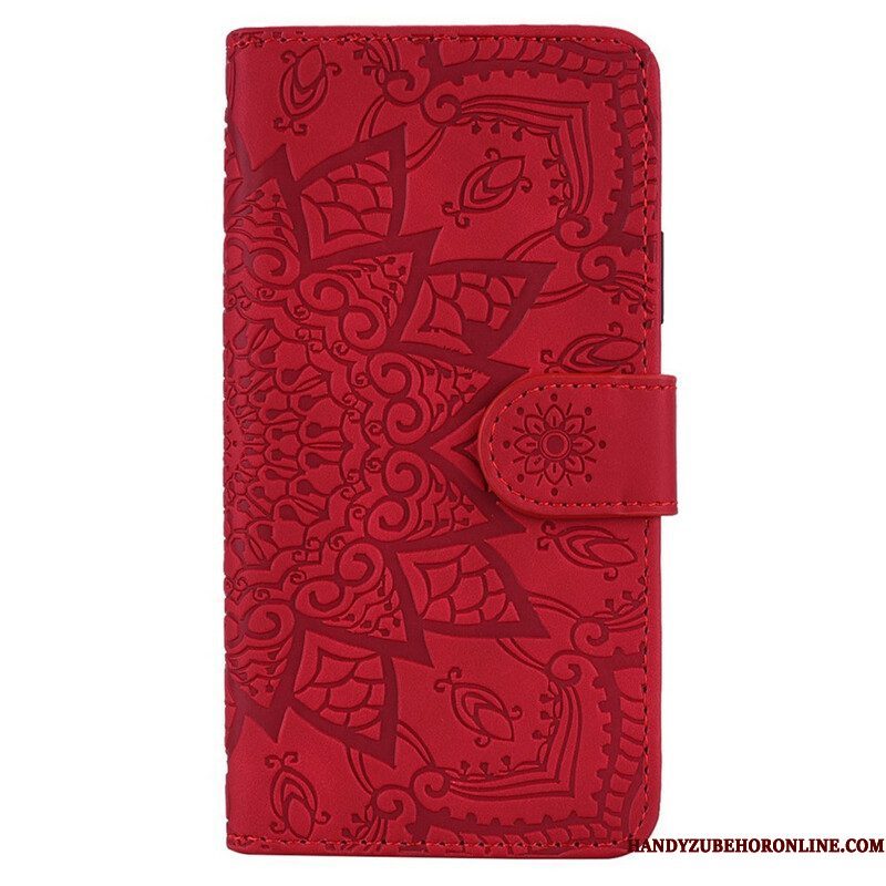 Folio-hoesje voor iPhone 13 Pro Barok-mandala