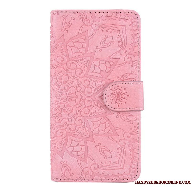 Folio-hoesje voor iPhone 13 Pro Barok-mandala