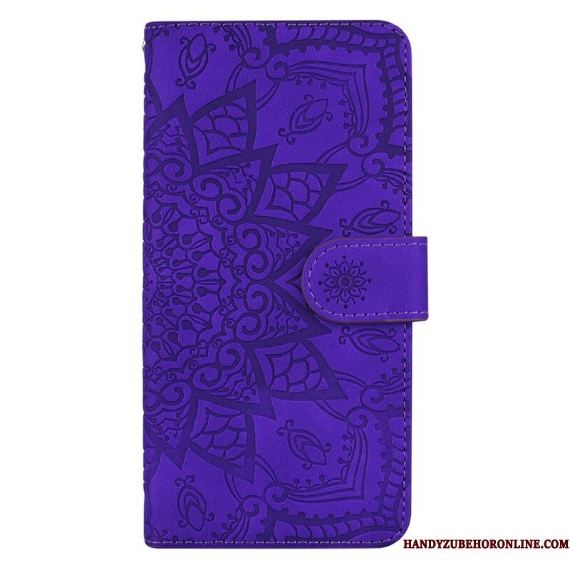 Folio-hoesje voor iPhone 13 Pro Barok-mandala