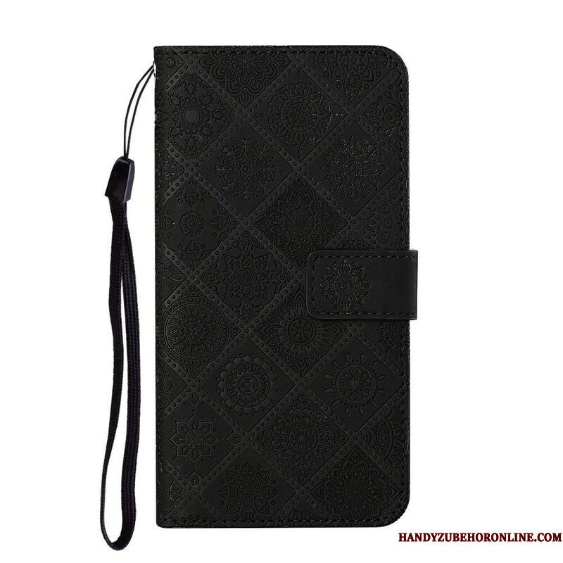 Folio-hoesje voor iPhone 13 Pro Tapijt Patroon