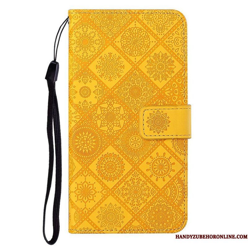 Folio-hoesje voor iPhone 13 Pro Tapijt Patroon