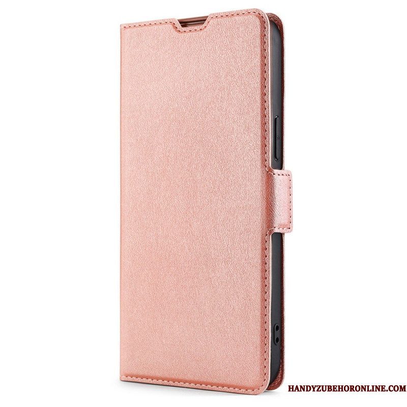 Folio-hoesje voor iPhone 14 Finesse Dubbele Sluiting