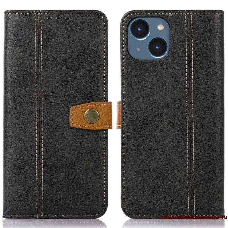 Folio-hoesje voor iPhone 14 Plus Geweven Band