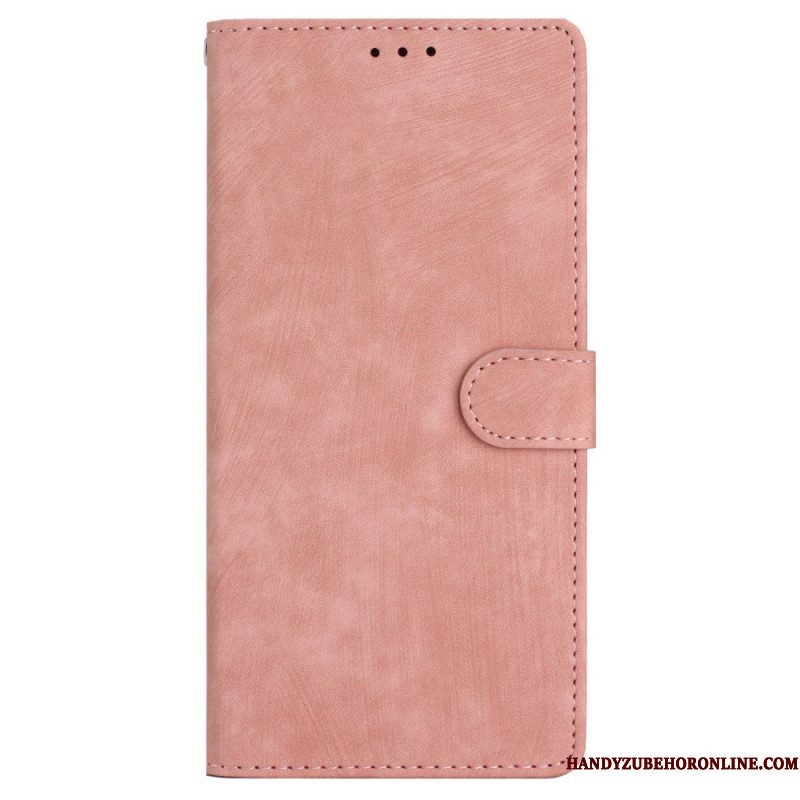 Folio-hoesje voor iPhone 15 Met Ketting Retroband