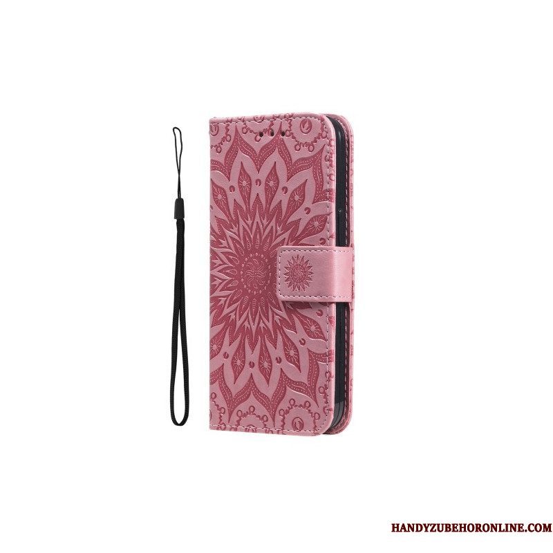 Folio-hoesje voor iPhone 15 Plus Mandala Zon