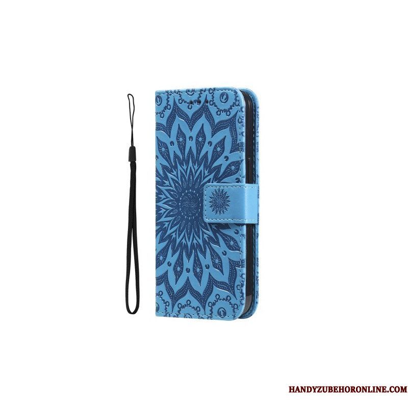 Folio-hoesje voor iPhone 15 Plus Mandala Zon