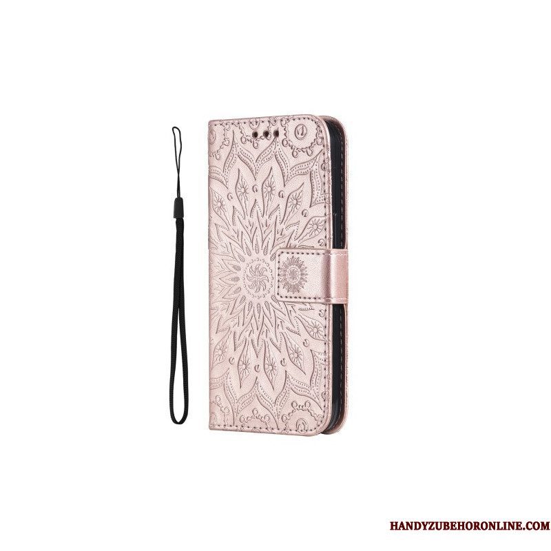 Folio-hoesje voor iPhone 15 Plus Mandala Zon