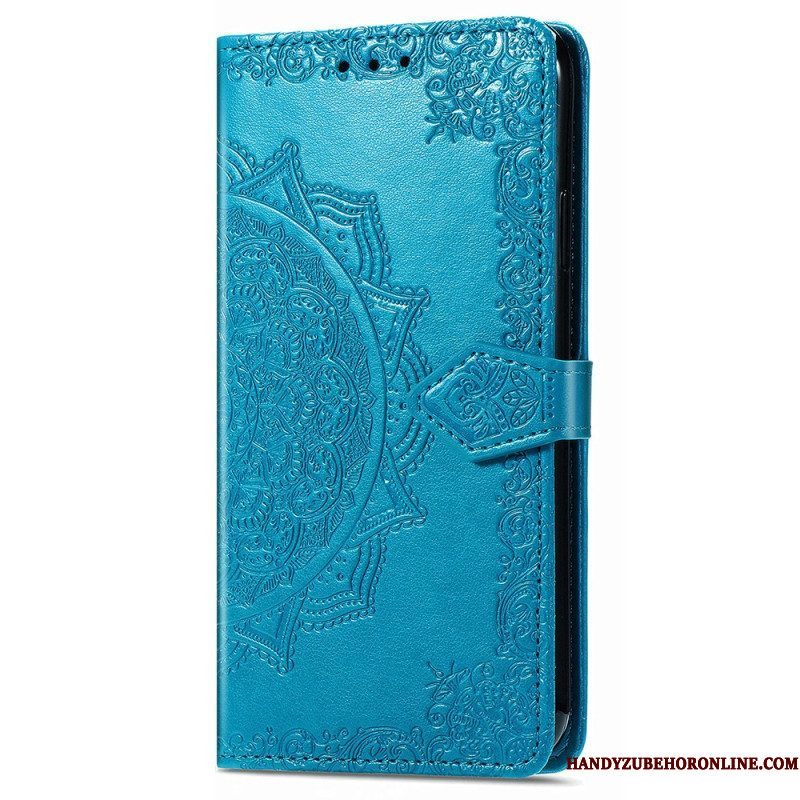 Folio-hoesje voor iPhone 15 Pro Barokmandala