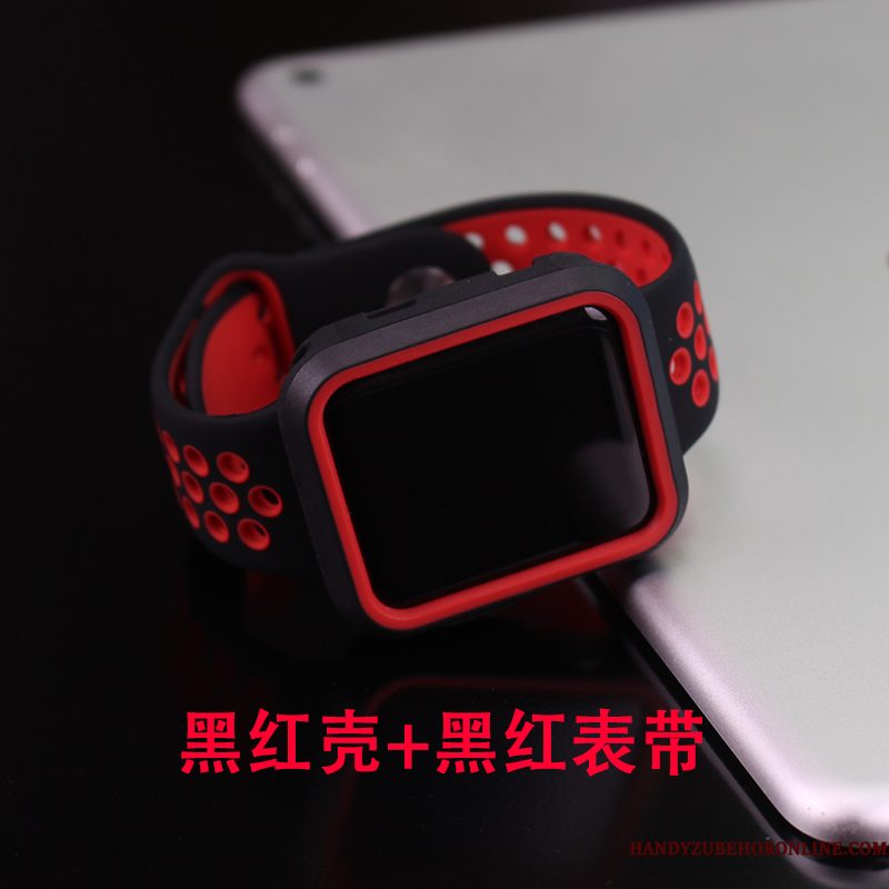 Hoesje Apple Watch Series 1 Bescherming Anti-fall Tempereren, Hoes Apple Watch Series 1 Zakken Grijs Trend