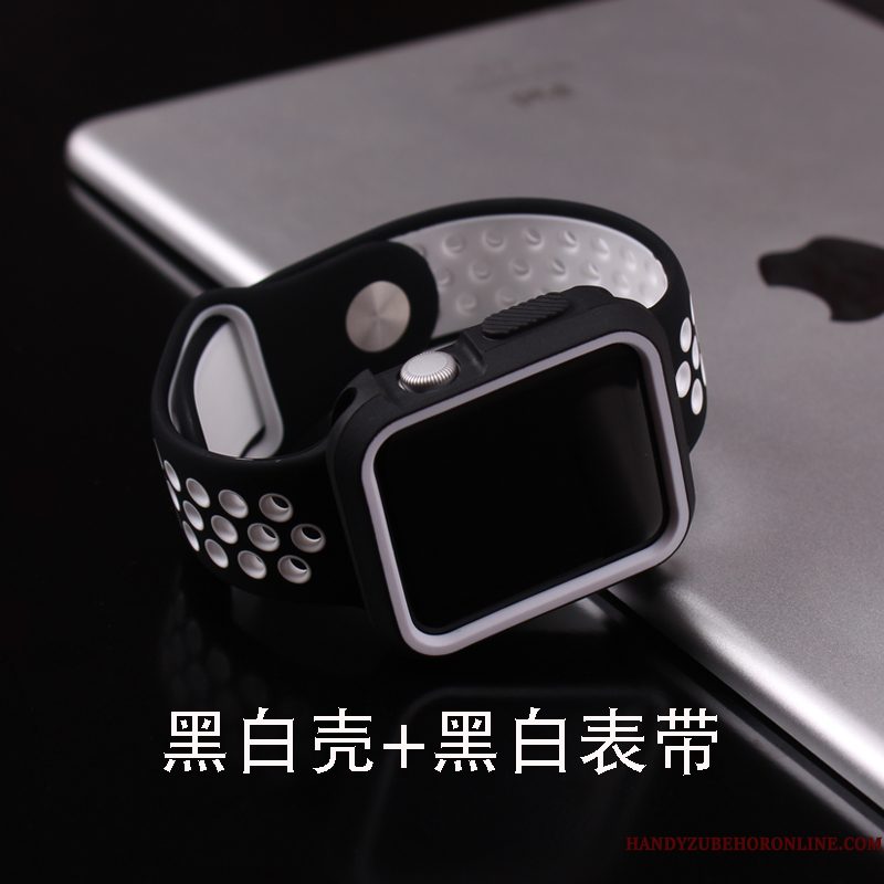 Hoesje Apple Watch Series 1 Bescherming Anti-fall Tempereren, Hoes Apple Watch Series 1 Zakken Grijs Trend