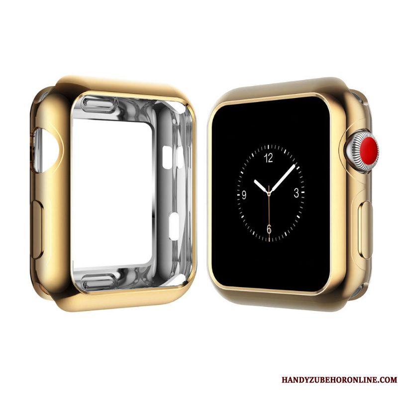 Hoesje Apple Watch Series 1 Bescherming Gemeenschappelijk Wit, Hoes Apple Watch Series 1 Plating