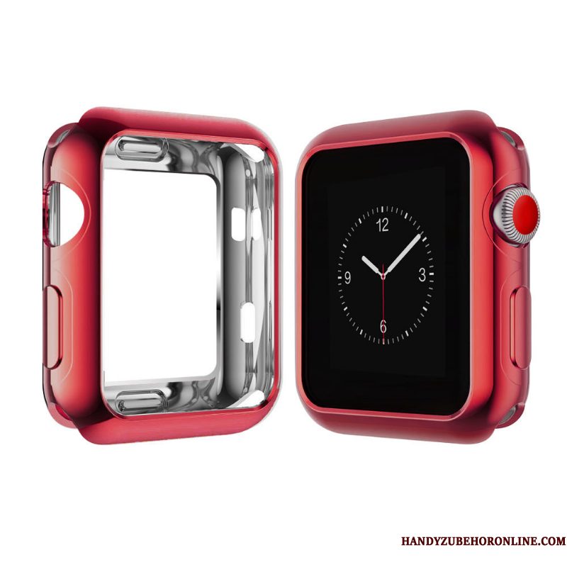 Hoesje Apple Watch Series 1 Bescherming Gemeenschappelijk Wit, Hoes Apple Watch Series 1 Plating