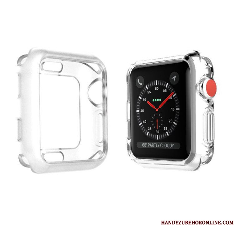 Hoesje Apple Watch Series 1 Bescherming Gemeenschappelijk Wit, Hoes Apple Watch Series 1 Plating