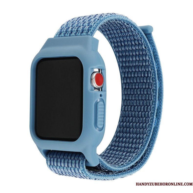 Hoesje Apple Watch Series 1 Bescherming Nylon Wit, Hoes Apple Watch Series 1