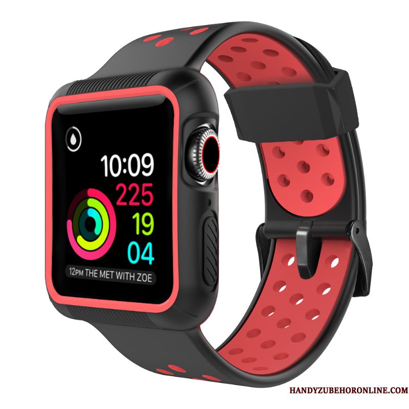 Hoesje Apple Watch Series 1 Bescherming Zwart Sport, Hoes Apple Watch Series 1 Anti-fall Trend