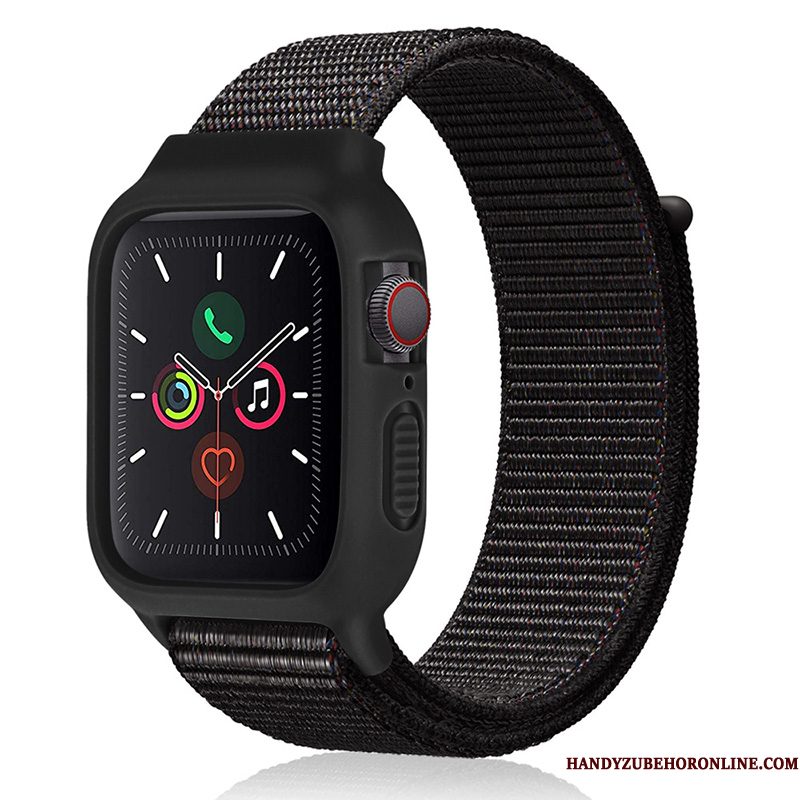 Hoesje Apple Watch Series 1 Siliconen Trend Nylon, Hoes Apple Watch Series 1 Blauw Sport