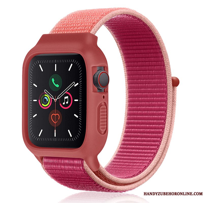 Hoesje Apple Watch Series 1 Siliconen Trend Nylon, Hoes Apple Watch Series 1 Blauw Sport