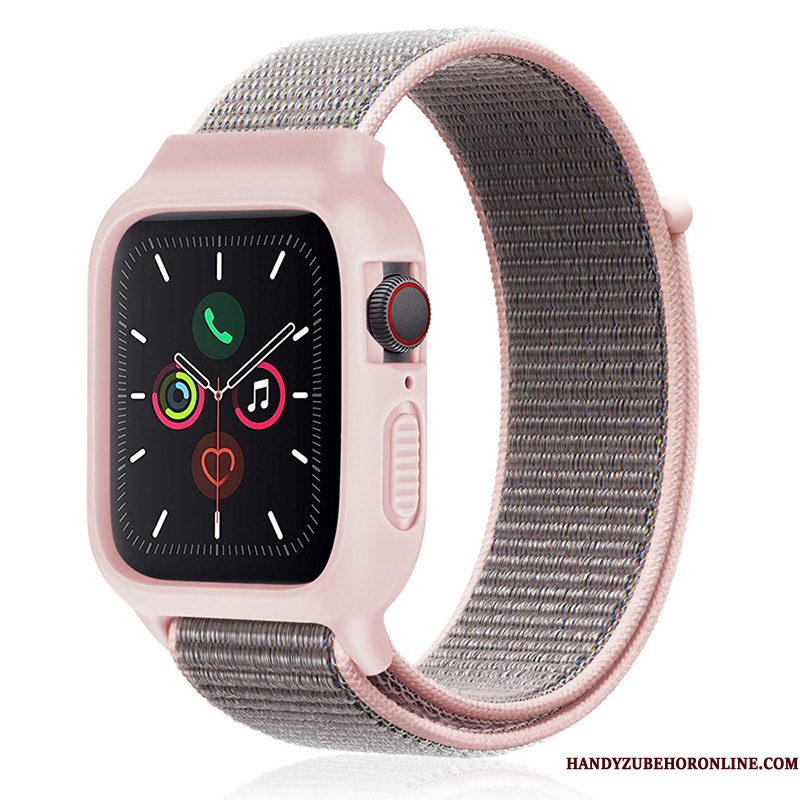 Hoesje Apple Watch Series 1 Siliconen Trend Nylon, Hoes Apple Watch Series 1 Blauw Sport