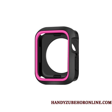 Hoesje Apple Watch Series 2 Bescherming Twee Kleuren Anti-fall, Hoes Apple Watch Series 2 Zacht Sport Persoonlijk