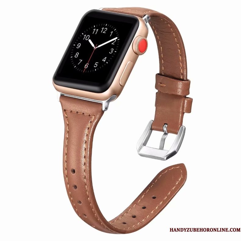 Hoesje Apple Watch Series 2 Leer Fijne Roze, Hoes Apple Watch Series 2