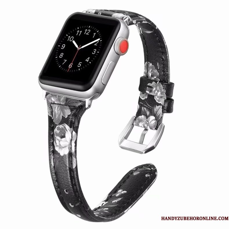 Hoesje Apple Watch Series 2 Leer Fijne Roze, Hoes Apple Watch Series 2