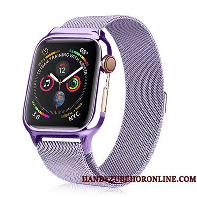 Hoesje Apple Watch Series 2 Metaal Nieuw Purper, Hoes Apple Watch Series 2 Zakken