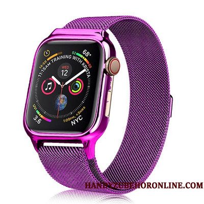 Hoesje Apple Watch Series 2 Metaal Nieuw Purper, Hoes Apple Watch Series 2 Zakken