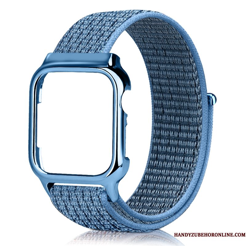 Hoesje Apple Watch Series 2 Scheppend Blauw Nylon, Hoes Apple Watch Series 2 Trend Persoonlijk