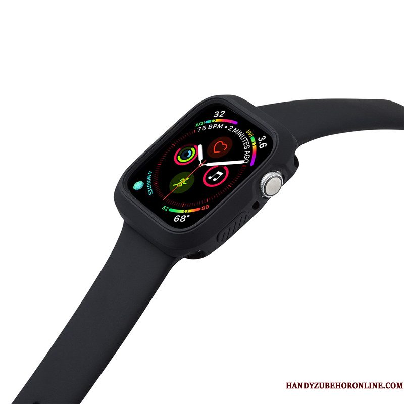 Hoesje Apple Watch Series 2 Siliconen Anti-fall Sport, Hoes Apple Watch Series 2 Oranje