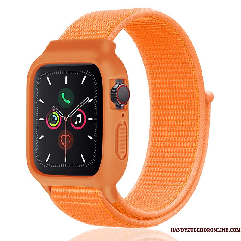 Hoesje Apple Watch Series 2 Siliconen Nieuw Zwart, Hoes Apple Watch Series 2 Nylon Trend