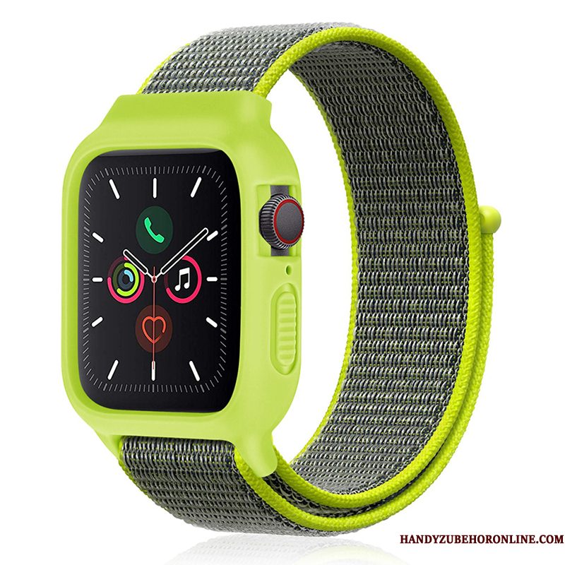 Hoesje Apple Watch Series 2 Siliconen Nieuw Zwart, Hoes Apple Watch Series 2 Nylon Trend