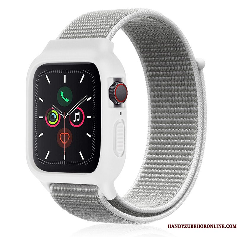 Hoesje Apple Watch Series 2 Siliconen Nieuw Zwart, Hoes Apple Watch Series 2 Nylon Trend