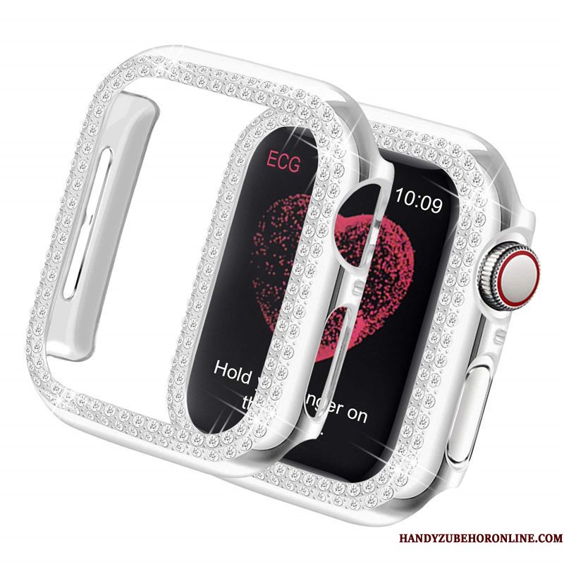 Hoesje Apple Watch Series 2 Strass Omlijsting Lichte En Dun, Hoes Apple Watch Series 2 Bescherming Hard Plating